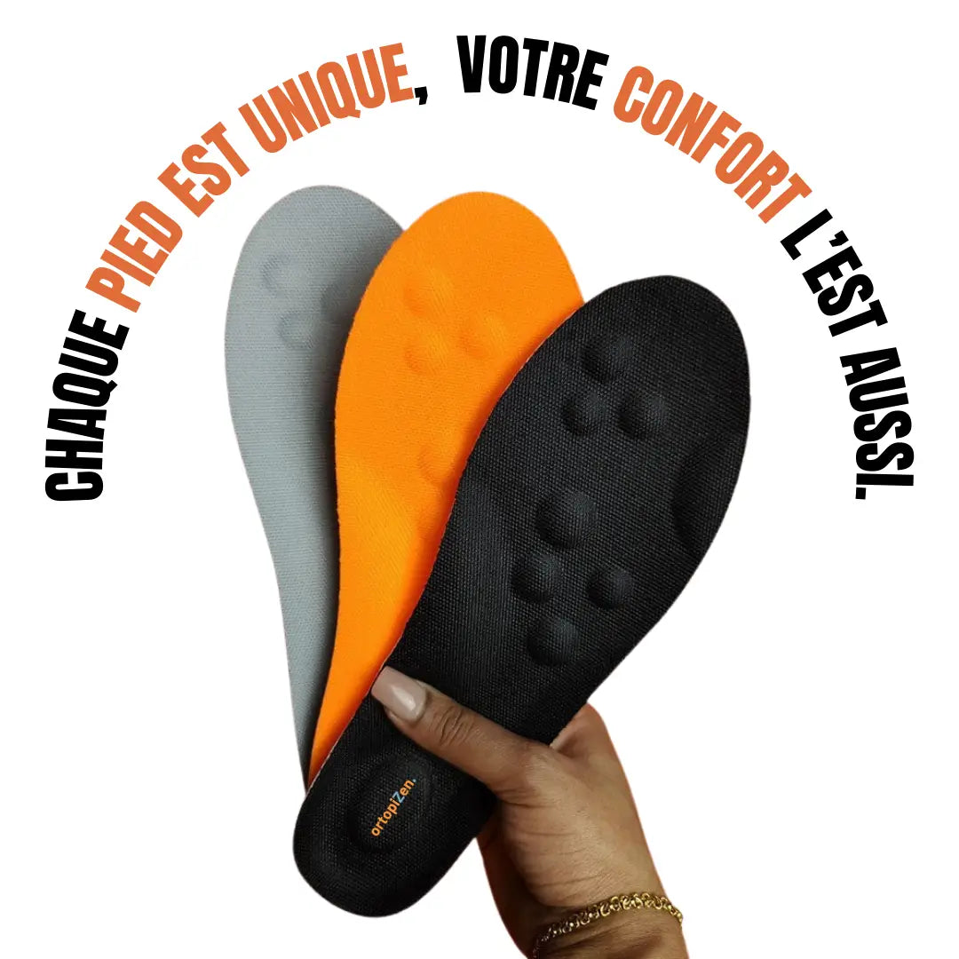 Semelles d'acupression massantes