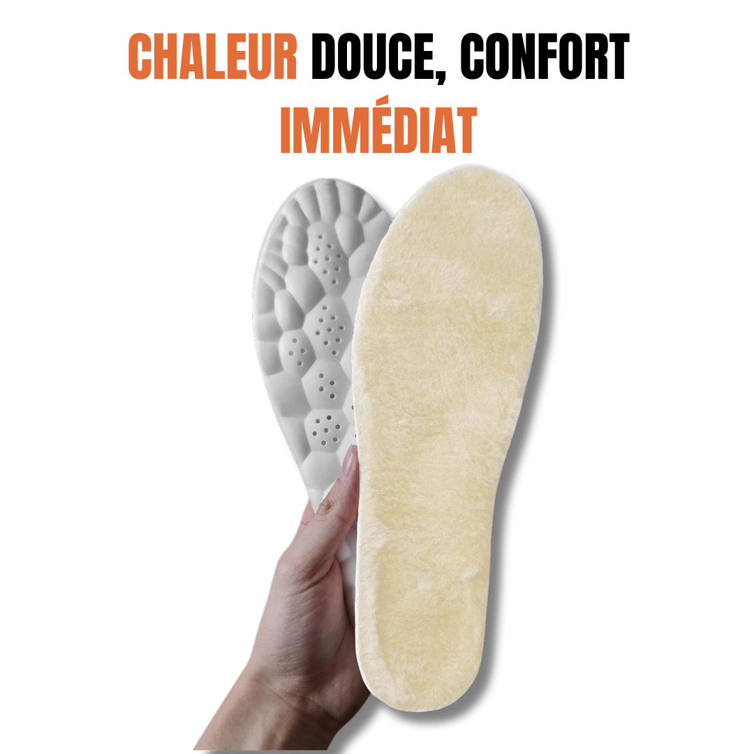 Semelle de confort + chauffante