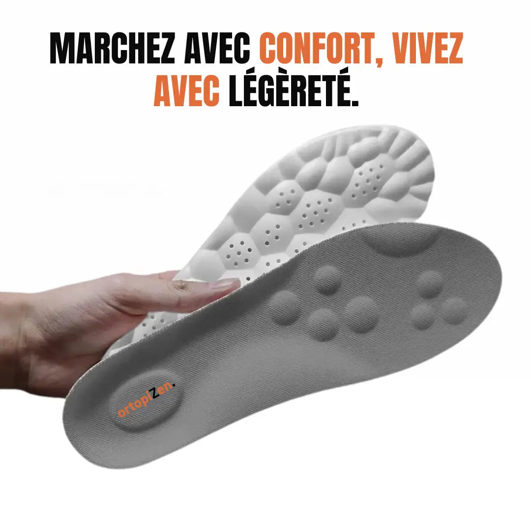 Semelles d'acupression massantes