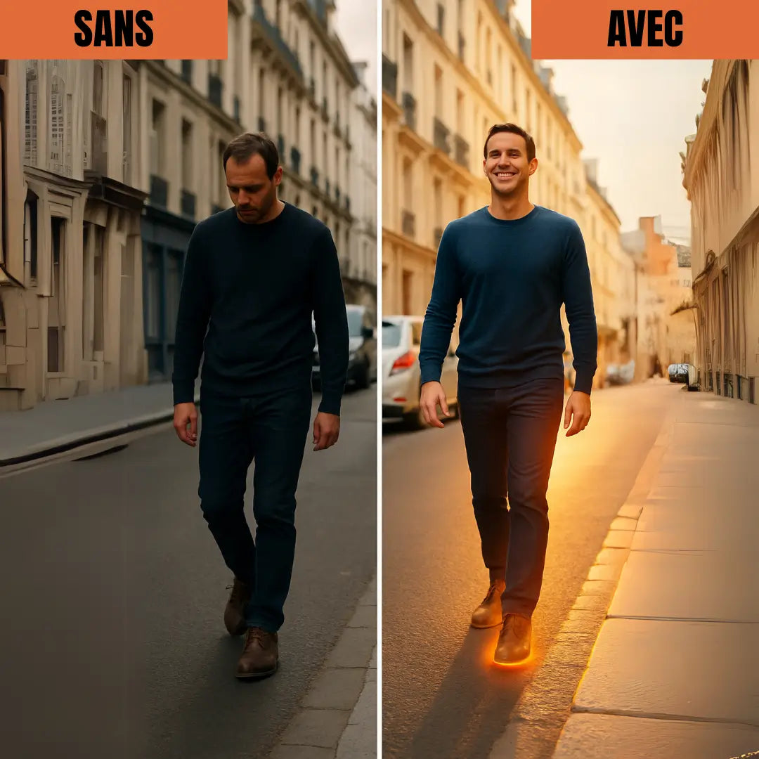 Semelles rehausse-taille invisibles